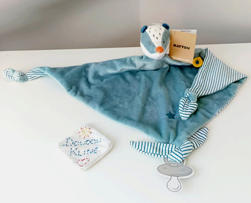 Doudou plat triangle félix - doudou,