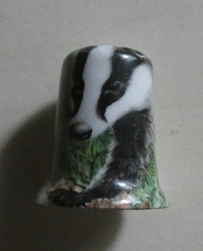 Dé coudre porcelaine - dé,