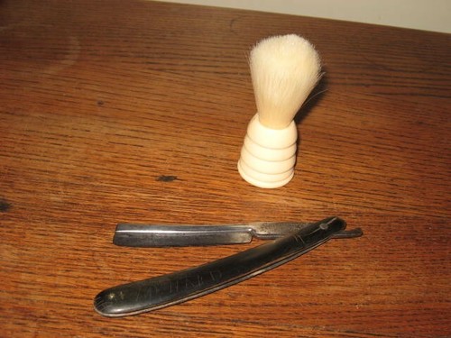 Rasoir ancien coupe - rasoir, coupe-choux