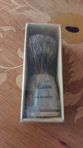 Ancien blaireau plisson pur - blaireau,