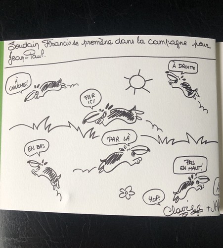 Dédicace francis blaireau - dédicace,